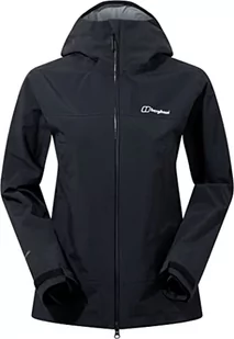 Berghaus Damska kurtka wodoodporna Highland Storm 3L, Czarny / czarny, 34 - Kurtki damskie - miniaturka - grafika 1