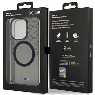 Etui BMW BMHMP13XHGPK Apple iPhone 13 Pro Max Pattern MagSafe szary/grey - Etui i futerały do telefonów - miniaturka - grafika 9