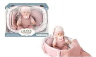 Lalki dla dziewczynek - Lalka bobas z nosidełkiem - miniaturka - grafika 1