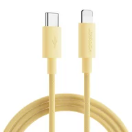 Kable USB - Joyroom wytrzymały kabel USB Typ C - Lightning do szybkiego ładowania / transmisji danych 20W 2m żółty (S-2024M13) S-2024M13 - miniaturka - grafika 1