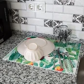 Suszarki do naczyń - Osuszacz Podkładka do suszenia naczyń mata osuszająca duży rozmiar 40x46 cm  MF-65 - miniaturka - grafika 1