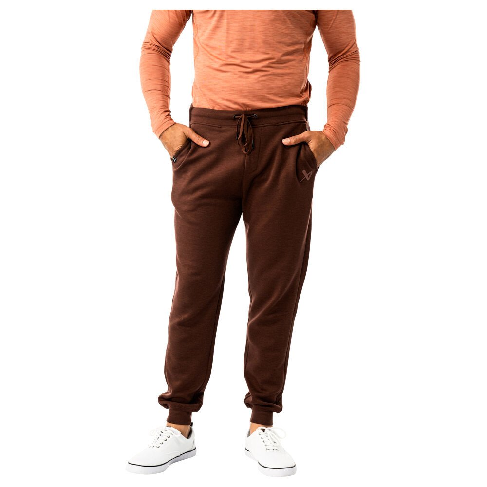 Spodnie męskie Bauer FLC Knit Jogger Brown Stone L