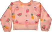 Śliniaki i fartuszki - BIBETTA sleeved bib Pink Yummy Treats, BZS-51-003 - miniaturka - grafika 1