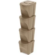 Kosze na śmieci - ŚMIETNIK KOSZE NA ŚMIECI 25 L SORTIBOX SET4 SZT. ECO WOOD - miniaturka - grafika 1