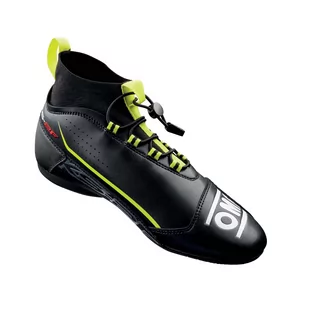 Buty kartingowe OMP KS-2F czarno-żółte - Odzież do sportów motorowych - miniaturka - grafika 2