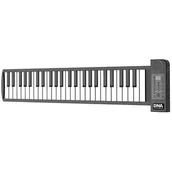 Instrumenty klawiszowe - Keyboard DNA Roll 61 V2 Czarny - miniaturka - grafika 1