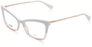 MOSCHINO MOS602 Okulary, White Pink, 53 damskie, Biały Różowy - Okulary przeciwsłoneczne - miniaturka - grafika 1