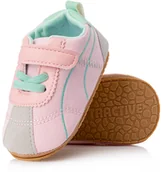 Buty dla dziewczynek - Lekkie różowe adidaski niechodki dla dziewczynki pierwsze buciki roz. 17/18 - miniaturka - grafika 1