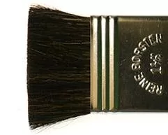 Pędzel płaski włosie kozy Kolibri 910    1-1/2" - Pędzle - miniaturka - grafika 1