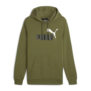 Bluza męska PUMA Essentials+ Two-Tone Big Logo Hoodie TR - Bluzy sportowe męskie - miniaturka - grafika 1