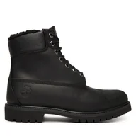 Botki męskie - Trapery Timberland Premium 6-Inch Waterproof Winter TB1A2E2P0011 Czarny - miniaturka - grafika 1