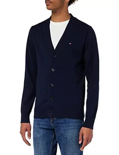 Tommy Hilfiger Kardigany męskie, Pustynne niebo, 3XL - Swetry męskie - miniaturka - grafika 1