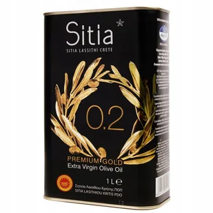 Oliwa z KRETY SITIA EXTRA VIRGIN + butelka GRATIS - Oliwa - miniaturka - grafika 1