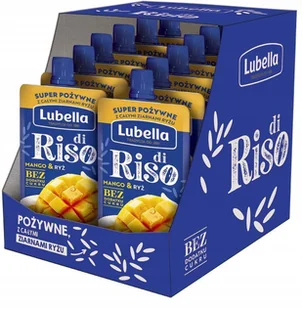 Lubella di Riso Mus o smaku mango z ryżem 100 g x 12 sztuk - Koncentraty warzywne, przeciery - miniaturka - grafika 1