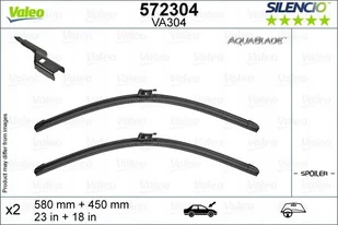 Valeo 572304 Pióro wycieraczki - Wycieraczki samochodowe - miniaturka - grafika 1