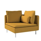 Pokrowce na meble - Dekoria pl pl Pokrowiec na sekcję narożną Söderhamn miodowy szenil 99 x 99 x 83 cm City 1008-704-82 - miniaturka - grafika 1