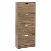 Szafki na buty - Szafka na buty Tiro wysoka naturalna - miniaturka - grafika 1