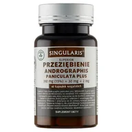Suplementy naturalne - SINGULARIS Przeziębienie Andrographis Paniculata Plus, 60 kapsułek >>  od 49zł  << - miniaturka - grafika 1