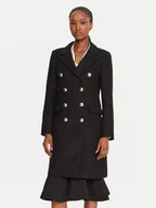 Płaszcze damskie - Rinascimento Płaszcz wełniany CFC0126209003 Czarny Slim Fit - miniaturka - grafika 1