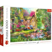 Puzzle - Trefl, Tea Time, puzzle, leśna przystań, 1000 elementów - miniaturka - grafika 1