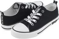 Buty dla dziewczynek - Trampki dziecięce czarne BIG STAR KK374045 - miniaturka - grafika 1