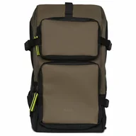 Torby na laptopy - Rains Charger Backpack 45 cm przegroda na laptopa black-wood - miniaturka - grafika 1
