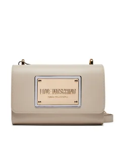 LOVE MOSCHINO Torebka JC4355PP0IK1211A Beżowy - Torebki damskie - miniaturka - grafika 1
