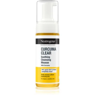 Neutrogena Curcuma Clear Soothing Cleansing Mousse Pianka oczyszczająca 150 ml - Pianki do mycia twarzy - miniaturka - grafika 1
