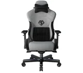 Fotele gamingowe - Anda Seat  T-Pro 2 XL Gamingowy do 200kg Tkanina Szary - miniaturka - grafika 1