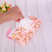 Chusteczki nawilżane - Wielorazowe Opakowanie Na Mokre Chusteczki Lub Myjki Róż - miniaturka - grafika 1