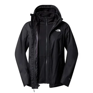 Kurtka The North Face Quest Zip-In Triclimate 0A3Y1IJK31 - czarna - Kurtki i kamizelki sportowe damskie - miniaturka - grafika 1