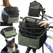 Plecaki - 3w1:Kosz na rower dla psa lub kota, plecak dla psa, fotelik samochodowy 9kg - miniaturka - grafika 1