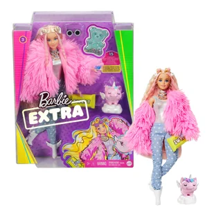 Mattel Lalka Fashionistas Extra 2021 zwierzątko - Lalki dla dziewczynek - miniaturka - grafika 7