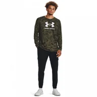 Spodenki męskie - Męskie spodnie treningowe Under Armour UA Stretch Woven Cargo Pants - czarne - miniaturka - grafika 1