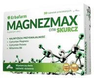 Witaminy i minerały - ERBAFARM NATURALE SP. Z O.O. Magnezmax citri skurcz 30 tabletek powlekanych 3725241 - miniaturka - grafika 1