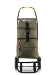 Wózek na zakupy Rolser Clec Termo Polar 8 Plus Lemon - khaki - Torby i wózki na zakupy - miniaturka - grafika 1