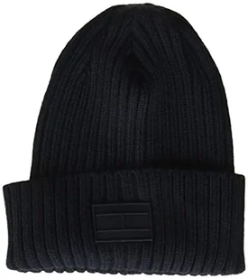Tommy Hilfiger Mtze Ribbed Cuff czapka beanie-Mtze, niebieski, jeden rozmiar - Czapki damskie - miniaturka - grafika 1