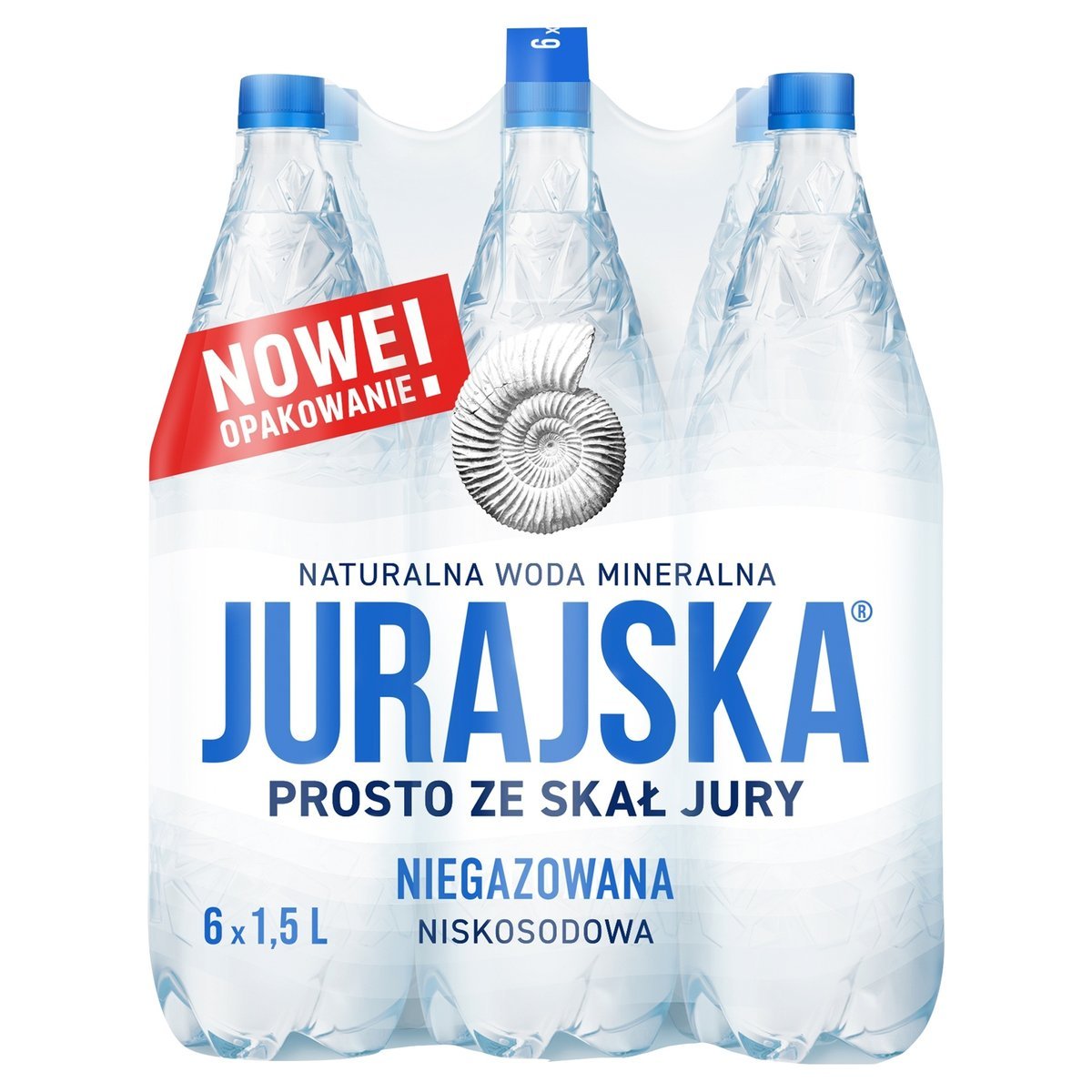 Woda Jurajska naturalna niegazowana 1,5 l