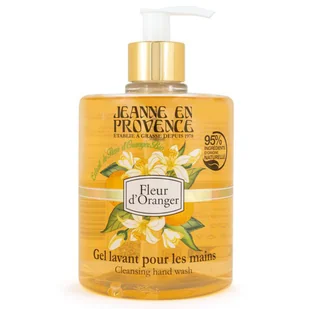 Jeanne en Provence - Fleur d'Oranger Mydło w płynie do rąk, pomarańczowe 500 ml - Mydła - miniaturka - grafika 1