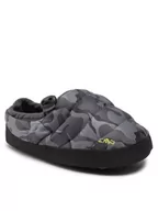 Buty dla chłopców - CMP Kapcie Kids Lyinx Slipper 31Q4674 Czarny - miniaturka - grafika 1