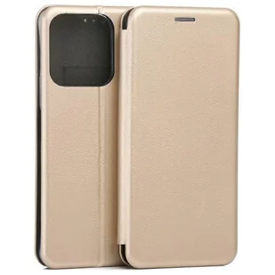 Beline Etui Book Magnetic Honor XB5 Plus złoty/gold - Etui i futerały do telefonów - miniaturka - grafika 1