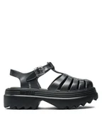 Buty dla dziewczynek - Melissa Sandały Possession Platform Ii Ad 35818 Czarny - miniaturka - grafika 1