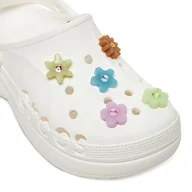 Klapki i japonki damskie - Ozdoba do butów Crocs ENLIGHTEN FLOWER 5 PACK 10014693 - miniaturka - grafika 1