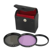 Filtry fotograficzne - Zestaw Filtrów Fotograficznych W Etui Cpl Uv Fld 58Mm Canon Eos 1300D - miniaturka - grafika 1