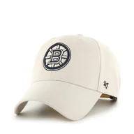 Czapki męskie - Czapka z daszkiem 47 Brand NHL Boston Bruins '47 MVP H-MVPSP01WBP Beżowy - miniaturka - grafika 1