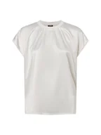 Bluzki damskie - JOOP! Bluzka damska Kobiety wiskoza biały jednolity, 34 - miniaturka - grafika 1