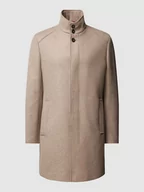 Płaszcze męskie - Krótki płaszcz z krytą listwą guzikową model ‘Show’ - miniaturka - grafika 1