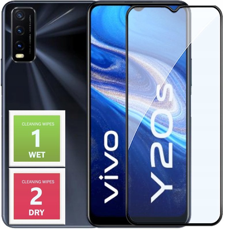 SZKŁO HARTOWANE DO VIVO Y20S PEŁNE NA CAŁY EKRAN SZKIEŁKO 5D 9H