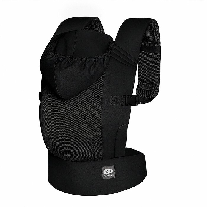 Nosidełko Kinderkraft Carrybee Black
