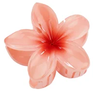 Ozdoby do włosów - SPINKA KLAMRA szczęka duża do włosów KWIAT kwiatek HAWAJSKA - miniaturka - grafika 1